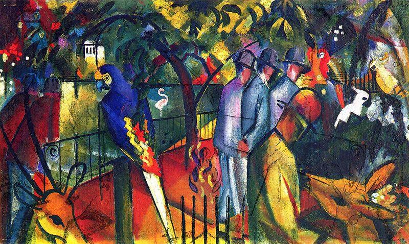 Zoologischer Garten (I), August Macke